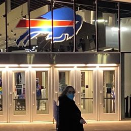 Exterior outside entrance of The Bills Store - Orchard Park, New York Exterior outside entrance of The Bills Store - Orchard Park, New York