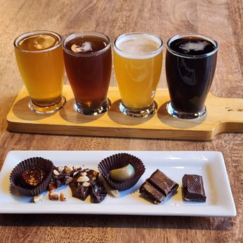 Indulgence Chocolatiers - four different types of chocolate - Chocolatiers & Shops Near Me - Milwaukee, Wisconsin Indulgence Chocolatiers - four different types of chocolate - Chocolatiers & Shops Near Me - Milwaukee, Wisconsin