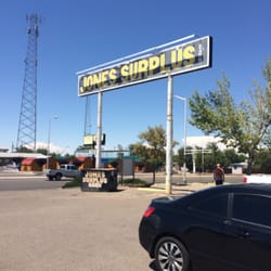 Jones Surplus Store - Facing east on central