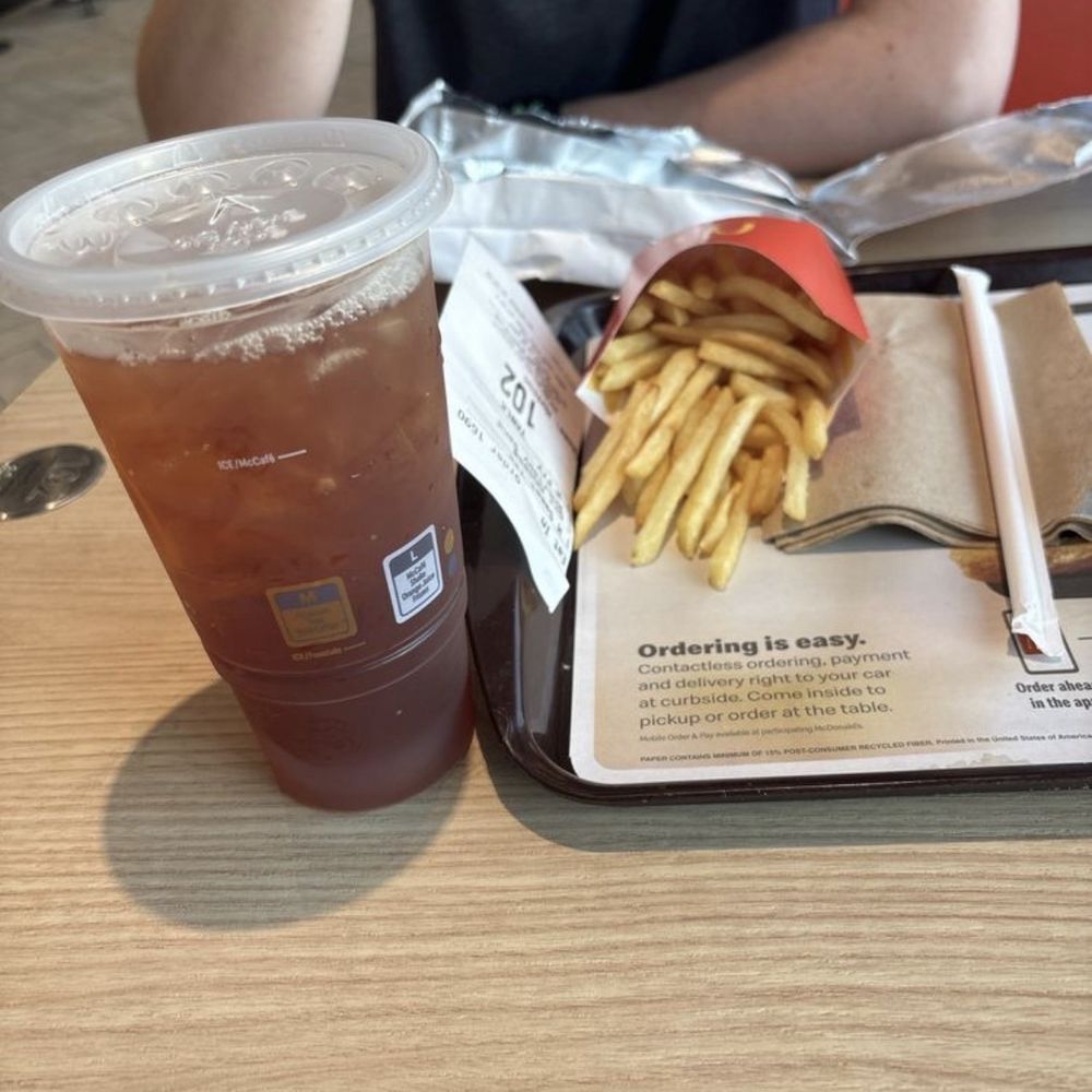 McDonald's - French Fries, Sweet Iced Tea - Fast Food Near Me - San Antonio, Texas