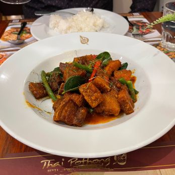 Thai Pothong - Pad Prik King Crispy Pork - Thai Near Me - Newtown, NSW Thai Pothong - Pad Prik King Crispy Pork - Thai Near Me - Newtown, NSW