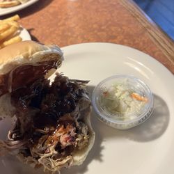 Bar-B-Q on Grilled Bun