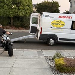 A&S BMW Motorcycles - MOTORCYCLE PICK UP