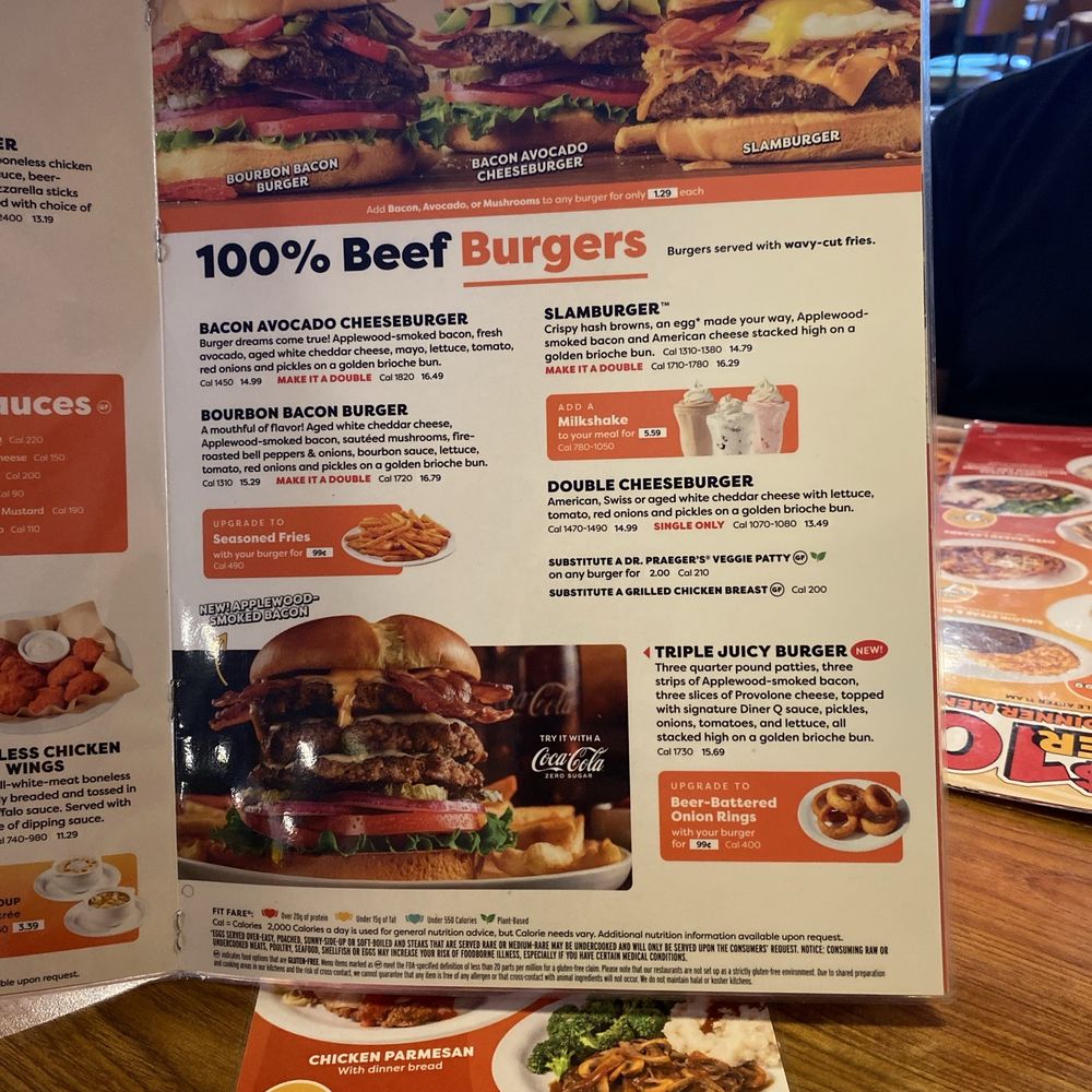 Denny's - Dennys burger menu. - American Near Me - Davie, Florida Denny's - Dennys burger menu. - American Near Me - Davie, Florida