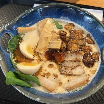 Moriya Shokudo - Double Black Garlic Ramen - Ramen Near Me - Richardson, Texas Moriya Shokudo - Double Black Garlic Ramen - Ramen Near Me - Richardson, Texas