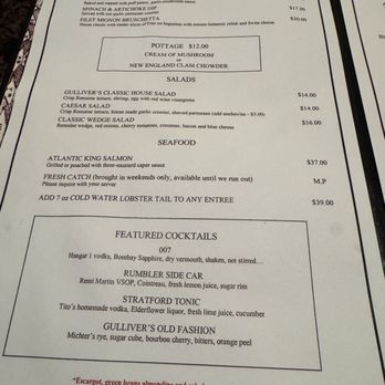 Gulliver's Restaurant - Menu: Appetizer side - American Near Me - Irvine, California