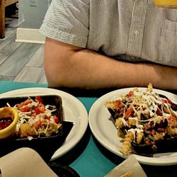 Acapulco Restaurant & Cantina - GRILLED CHICKEN TAQUITOS and carne asada and cheese fries