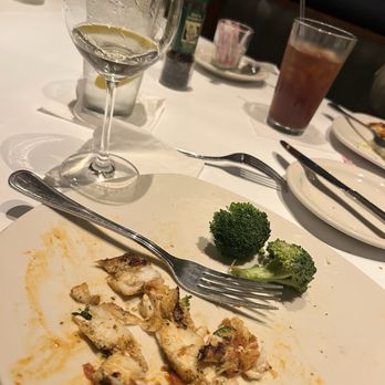 Bonefish Grill - New Smoky Tomato Butter Grouper with broccoli and potatoes - Seafood Near Me - Kissimmee, Florida