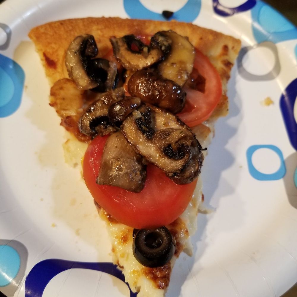 Pizza Hut - I added olives, mushrooms, and tomatoes from home - Chicken Wings Near Me - Aiea, Hawaii Pizza Hut - I added olives, mushrooms, and tomatoes from home - Chicken Wings Near Me - Aiea, Hawaii