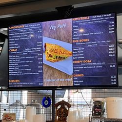 Namaste Foodie - Menu