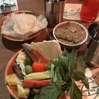 LenLen - Eggplant dip. Had some kick - Thai Near Me - New York, New York