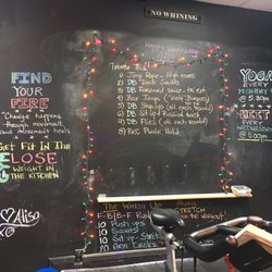 Spin City Indoor Cycling and Fitness - Motivation board
