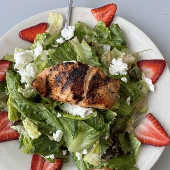 Brocks Riverside Grill - Goat cheese and salmon salad - Bars Near Me - Fredericksburg, Virginia Brocks Riverside Grill - Goat cheese and salmon salad - Bars Near Me - Fredericksburg, Virginia