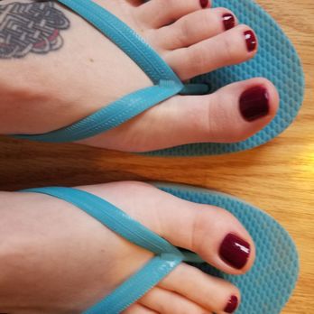 Pearl Nails & Spa - Post pedicure - Nail Salons Near Me - Bountiful, Utah