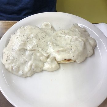 Mr. Quick - Single biscuit and sausage gravy - Breakfast & Brunch Near Me - Orlando, Florida