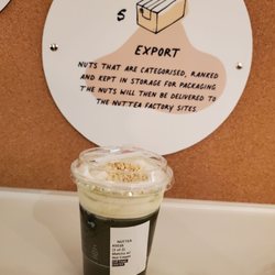 Nuttea - Matcha nut tea - the cream was delish, and definitely a cute spot.
