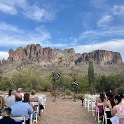 The Views At Superstition - ceremony at Lost Dutchman State Park