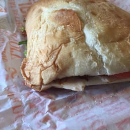 Turkey bacon ranch ciabatta