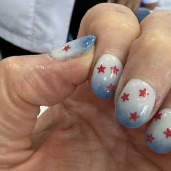 Cassidy's Nail & Spa - Per usual, incredible nails from the team at Cassidy's nails!  Happy 250 . - Nail Salons Near Me - Los Alamitos, California
