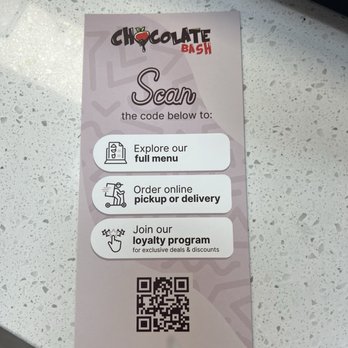 Chocolate Bash - Menu - Desserts Near Me - Covina, California