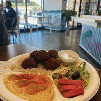 Iraklis - Falafel plate - Syrian Near Me - Santa Clara, California
