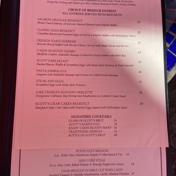 Scott's Seafood - Menu 10/30/22 - Seafood Near Me - Oakland, California Scott's Seafood - Menu 10/30/22 - Seafood Near Me - Oakland, California