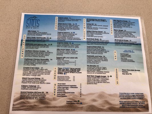 Menu photo 2 Stilts Bar and Grill Marco Island, FL Menu photo 2 Stilts Bar and Grill Marco Island, FL