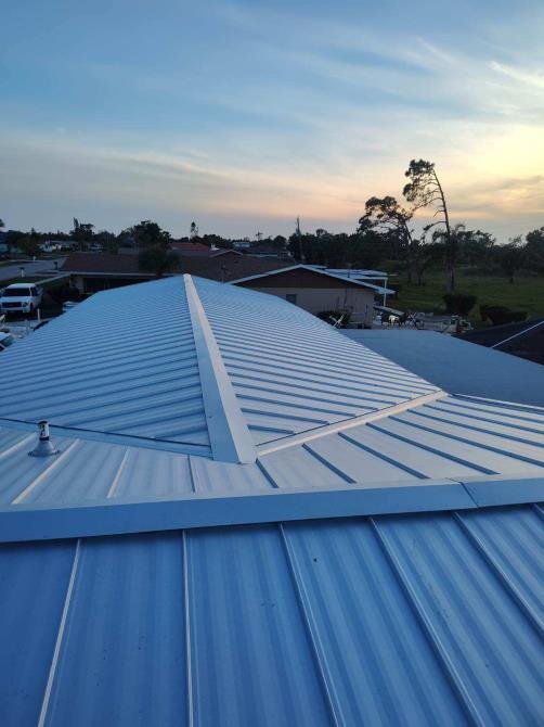 Slide of Weathered Roofing