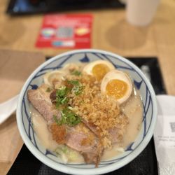 Marugame Udon - Creamy tonkotsu udon