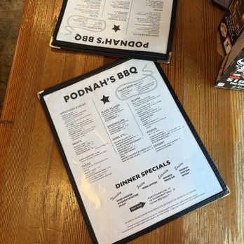 Podnah's Pit Barbecue - Menu - Barbeque Near Me - Portland, Oregon Podnah's Pit Barbecue - Menu - Barbeque Near Me - Portland, Oregon