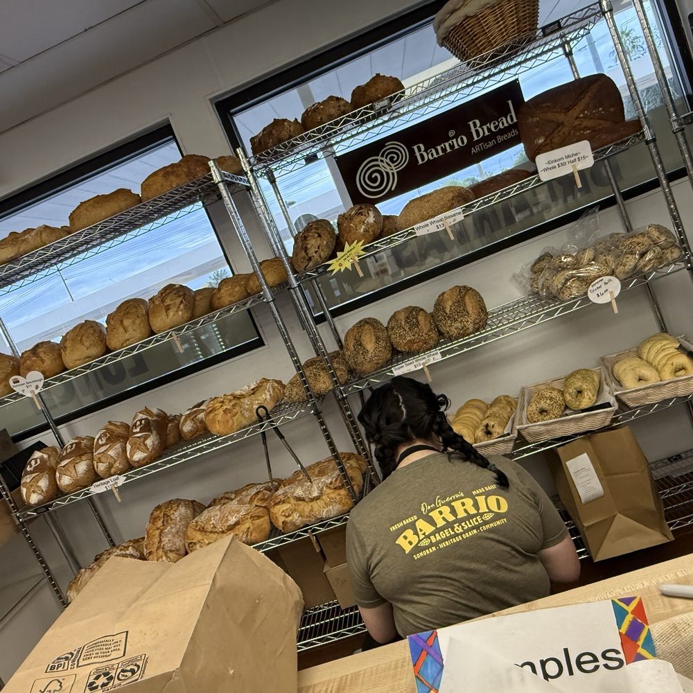 Don Guerra's Barrio Bagel & Slice - Fresh bread just waiting to be eaten!!! - Pizza Near Me - Gilbert, Arizona Don Guerra's Barrio Bagel & Slice - Fresh bread just waiting to be eaten!!! - Pizza Near Me - Gilbert, Arizona