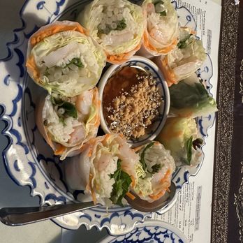 Krungthai Street Grill - Fresh shrimp summer rolls! So good! - Thai Near Me - Hampton, Virginia Krungthai Street Grill - Fresh shrimp summer rolls! So good! - Thai Near Me - Hampton, Virginia