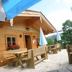 Rixner Alm - auf der Terrasse der Rixner Alm