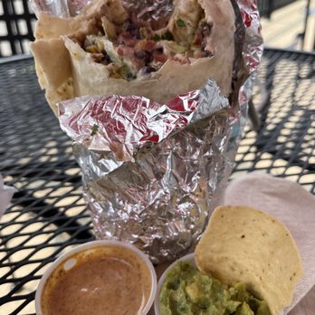 Moe's Southwest Grill - Large burrito w/ guac & Moe's sauce - Mexican Near Me - Avon, Ohio Moe's Southwest Grill - Large burrito w/ guac & Moe's sauce - Mexican Near Me - Avon, Ohio