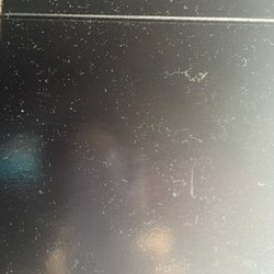 Motel 6 - This photo is of the thick dust layer on the headboard of the bed.