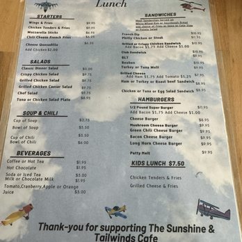 Sunshine & Tailwinds Cafe - American Near Me - North Las Vegas, Nevada