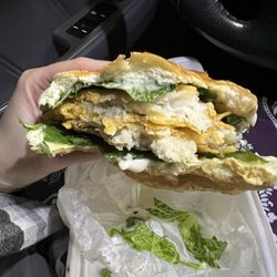 Sharks Fish & Chicken - Fish burger