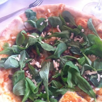 Cafe Santorini - Mushroom pizza - Italian Near Me - Pasadena, California Cafe Santorini - Mushroom pizza - Italian Near Me - Pasadena, California