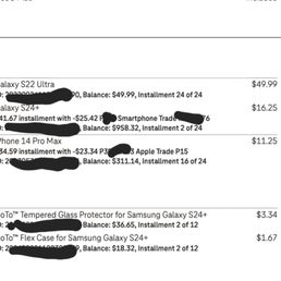 Being charged for 3 phones on 2 lines and accessories that I was told it would be for free Being charged for 3 phones on 2 lines and accessories that I was told it would be for free