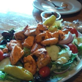 Briggs Corner Pizzeria - Garden salad w/buf. Chicken...large - Pizza Near Me - Attleboro, Massachusetts Briggs Corner Pizzeria - Garden salad w/buf. Chicken...large - Pizza Near Me - Attleboro, Massachusetts