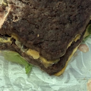 Wendy's - a hamburger on a piece of tin foil - Burgers Near Me - Bergenfield, New Jersey Wendy's - a hamburger on a piece of tin foil - Burgers Near Me - Bergenfield, New Jersey