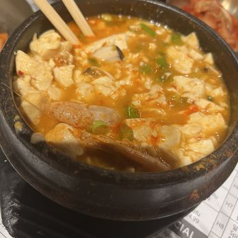 Sura Korean Restaurant - Tofu soup combination seafood - Korean Near Me - Temecula, California