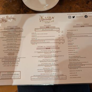 Kasra Persian Grill - Menu - Middle Eastern Near Me - Houston, Texas Kasra Persian Grill - Menu - Middle Eastern Near Me - Houston, Texas
