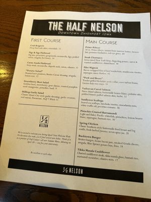 The Half Nelson by null