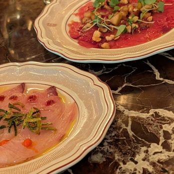 Cleaverman - Hamachi crudo and tuna carpaccio - Steakhouses Near Me - Phoenix, Arizona