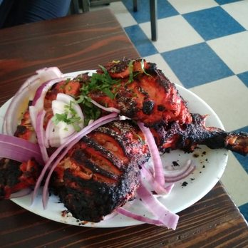 Naan N Masala - Tandoori chicken....wayyy too spicy - Indian Near Me - Milpitas, California