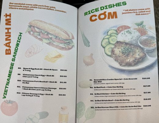 Menu photo 2 Pho Emerald Auburn, WA Menu photo 2 Pho Emerald Auburn, WA