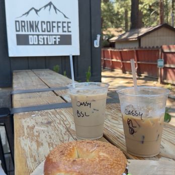 Drink Coffee Do Stuff - Bagel and coffee - Coffee Roasteries Near Me - South Lake Tahoe, California