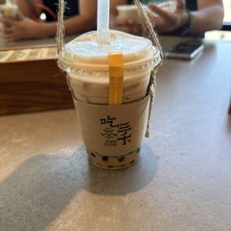 Bubble milk tea