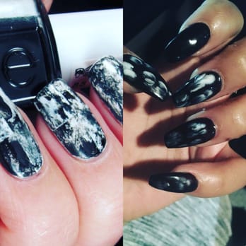 DaVi Nails - The right is what I asked for and the left is what I had to SETTLE for at $60. WORSE CUSTOMER SERVICE EVER. - Nail Salons Near Me - Hyattsville, Maryland DaVi Nails - The right is what I asked for and the left is what I had to SETTLE for at $60. WORSE CUSTOMER SERVICE EVER. - Nail Salons Near Me - Hyattsville, Maryland
